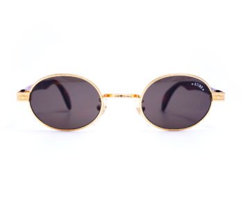 Occhiali vintage sting montatura acetato e metallo cromato