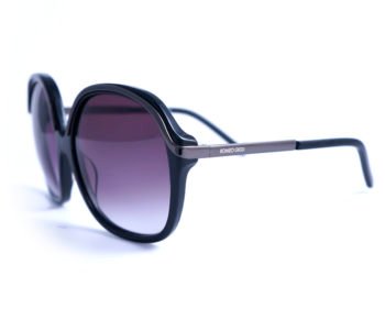 occhiali vintage donna romeo gigli big round eye black RG 3170S front