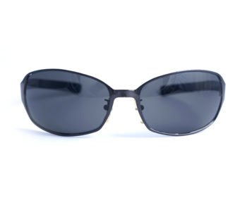 occhiali vintage uomo fendi black frame front oval lenses